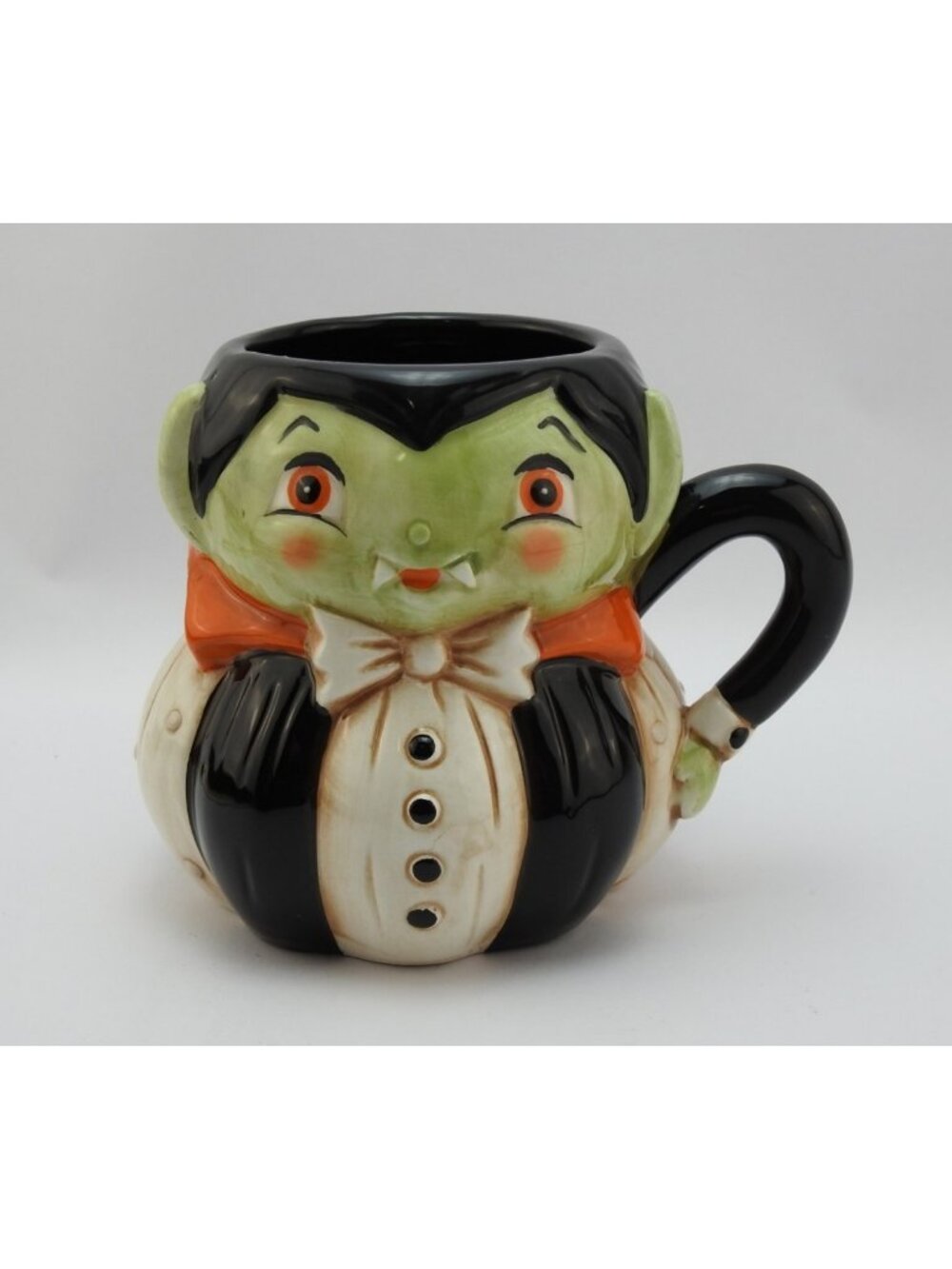 Johanna Parker Halloween Vampire Mug Dracula Ceramic Cup New Retro